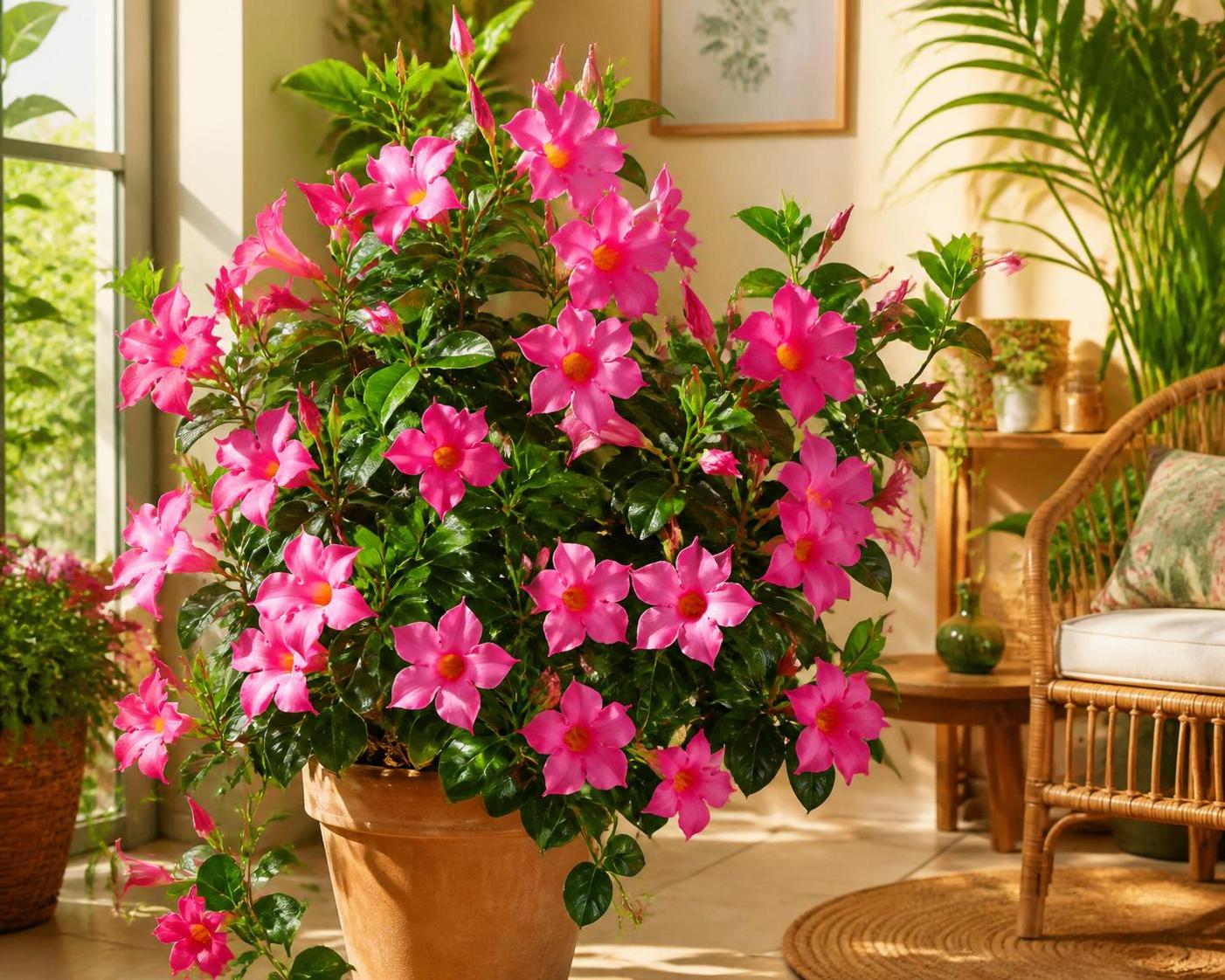 découvrez comment intégrer la diplodenia, plante exotique aux fleurs lumineuses, dans votre jardin d’intérieur pour apporter une touche tropicale et élégante.