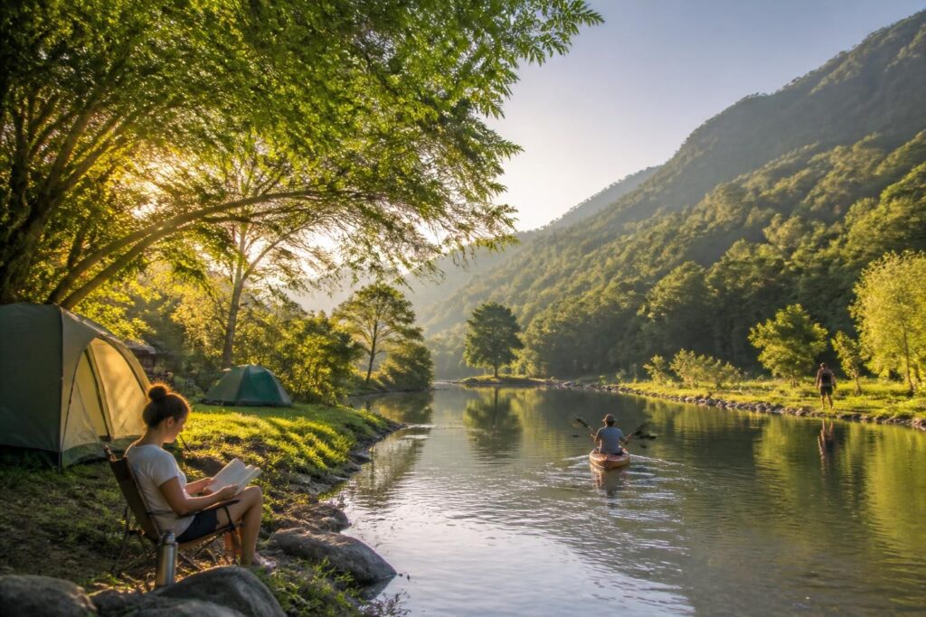 découvrez le camping santa elena, un havre de nature idéal pour des vacances ressourçantes en pleine tranquillité. profitez d'un cadre verdoyant et d'activités de plein air pour vous détendre et vous reconnecter avec la nature.