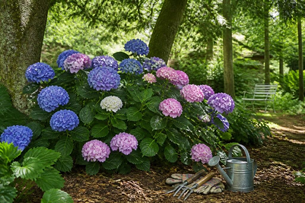 découvrez comment choisir et entretenir l'hortensia macrophylla, la reine des jardins ombragés, pour sublimer vos espaces verts avec ses magnifiques fleurs colorées.