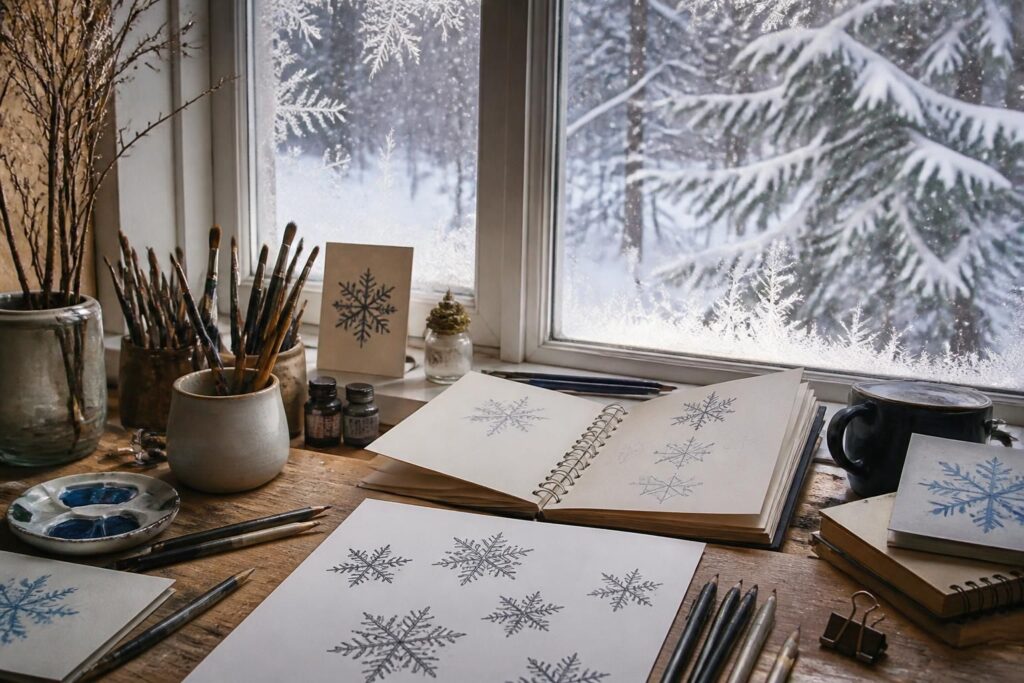 découvrez comment dessiner des flocons de neige avec des astuces simples pour un hiver créatif et magique. apprenez des techniques faciles pour embellir vos créations hivernales.