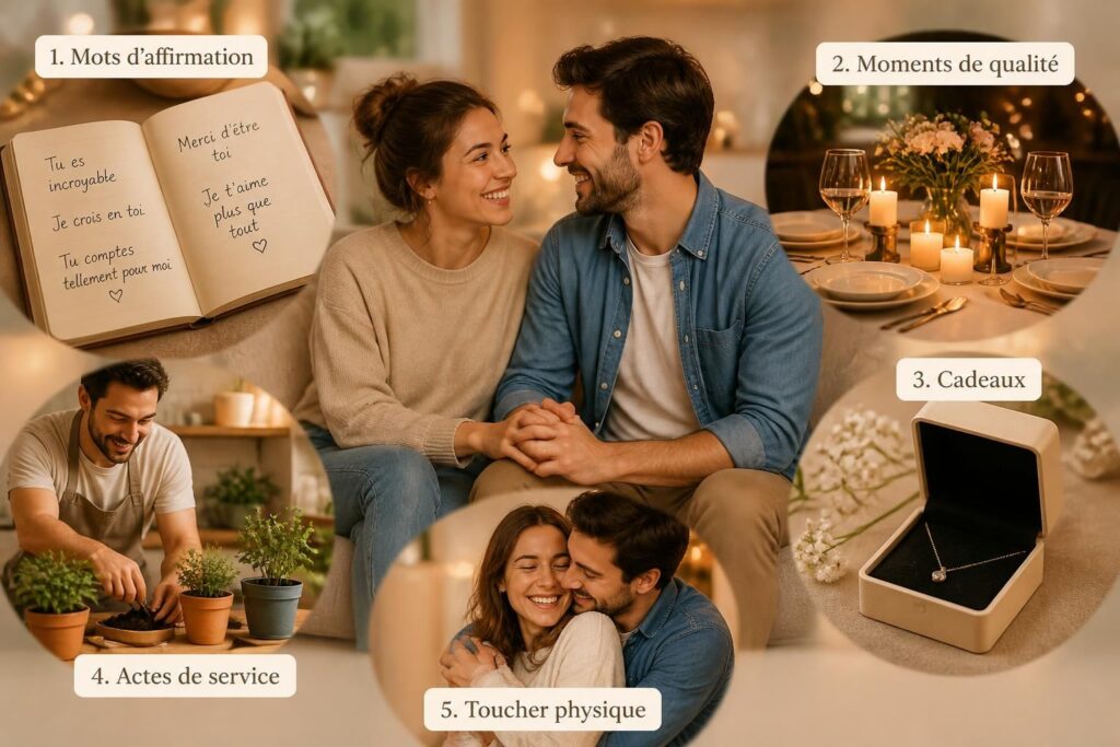 découvrez les 5 langages de l'amour pour mieux comprendre et renforcer votre relation. apprenez à décoder les clés d'une relation épanouie et harmonieuse.