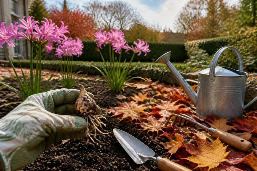 découvrez nos astuces pour planter et réussir la floraison des nerines, ces magnifiques bulbes d’automne, et illuminez votre jardin à la saison fraîche.