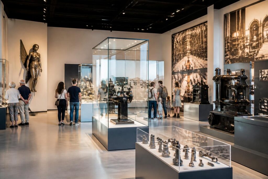 découvrez les richesses du musée d'art et d'industrie de saint-étienne, mettant en valeur les collections uniques de châtellerault alliant histoire, art et innovation industrielle.