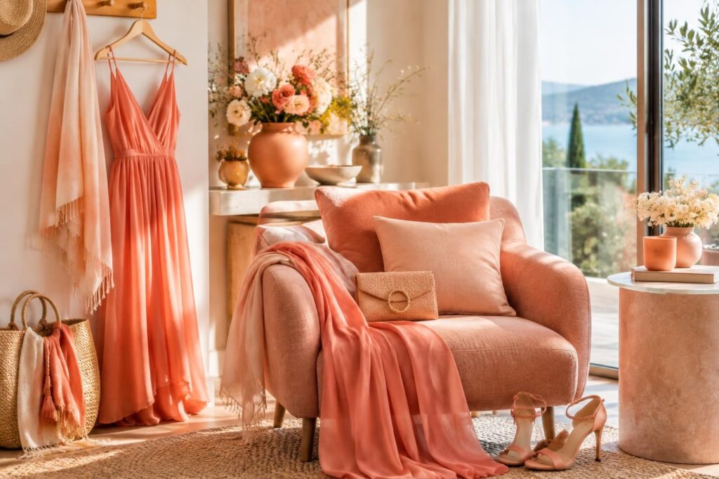 découvrez la couleur corail et ses nuances pastel, entre rose et orange, pour apporter une touche lumineuse et tendance à votre déco comme à votre style.