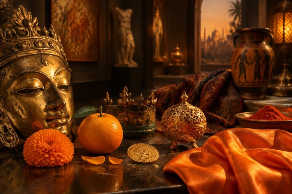 découvrez l’histoire des couleurs or et orange, leurs codes et leurs significations surprenantes à travers les cultures, la symbolique et le design.