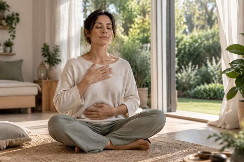 découvrez des exercices de méditation simples pour lâcher prise, apaiser vos pensées et réduire l’anxiété au quotidien.